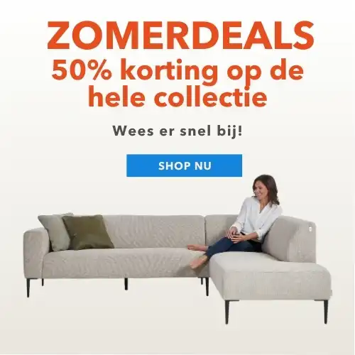 Zomerdeals bij design meubel outlet in zevenaar