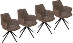 Bert Plantagie Maple eetkamerstoel set van 4 stuks