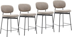 DMO Collection Flow barkruk set van 4 stuks 
