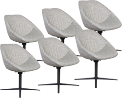Venjakob Liv eetkamerstoel set van 6 stuks