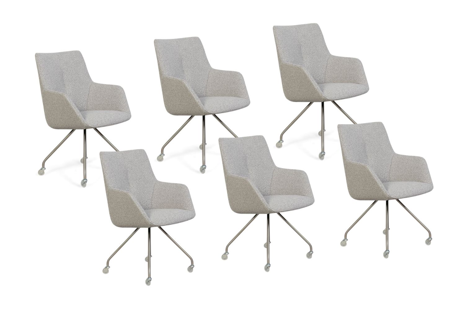 Gealux Daley eetkamerstoelen set van 6 stuks