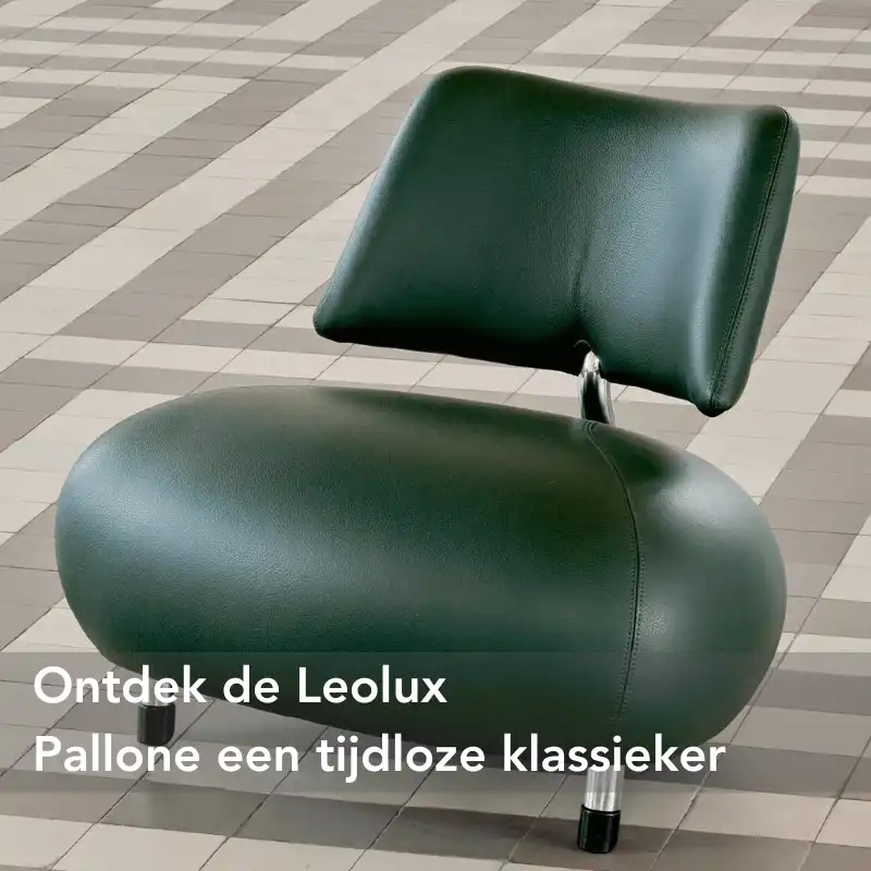 Ontdek de Leolux pallone een tijdloze design klassieker voor uw woning.