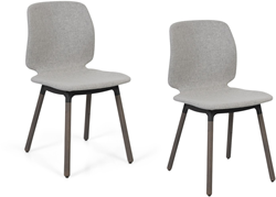 Eyye Curv soft eetkamerstoel set van 2 atuka