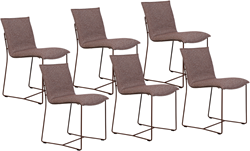Jori Piuro eetkamerstoel set van 6 stuks